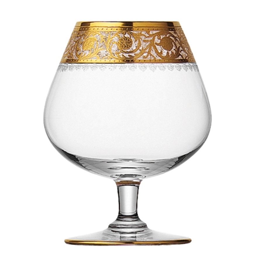 Bicchieri da cognac in cristallo SAINT-LOUIS Thistle