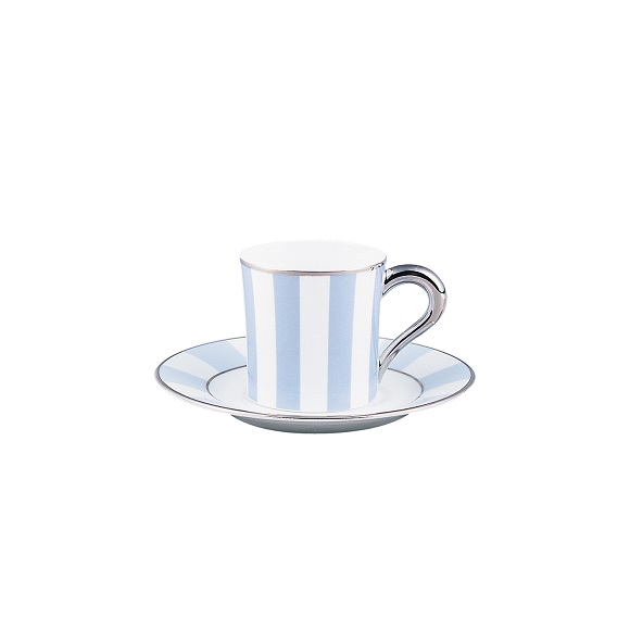 Tazza da caffè Galerie Royale Blue Wallis | Tazza da caffè in porcellana | Tazza da caffè Bernardaud