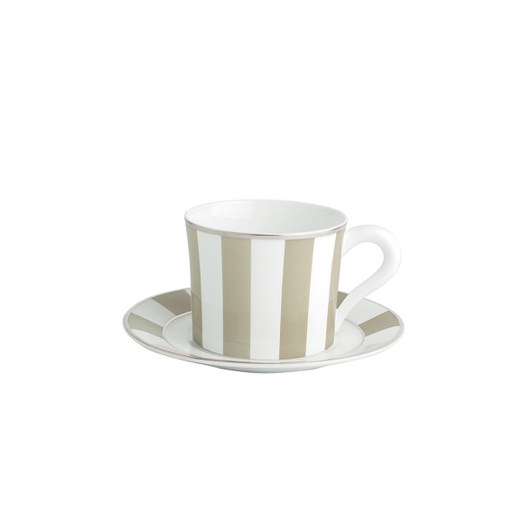 Tazza da tè Galerie Royale Linen | Tazza da tè in porcellana | Tazza da tè Bernardaud