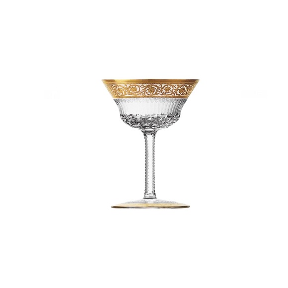 Coppa da champagne in cristallo SAINT-LOUIS Thistle
