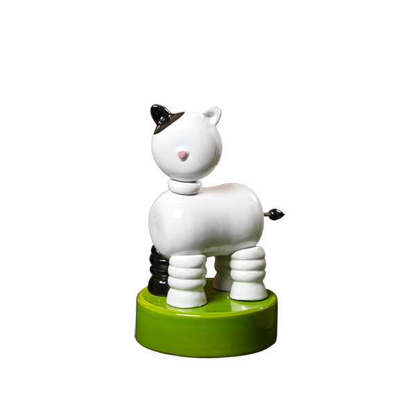 Statuetta in ceramica Carmelo il gatto puppy - FORME ATTUALI Animaioliche